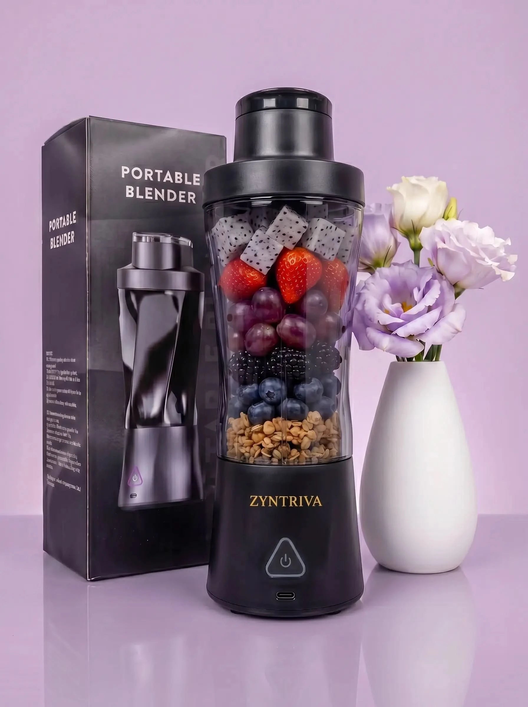 Mini Portable Blender 700mL, 6000mAh