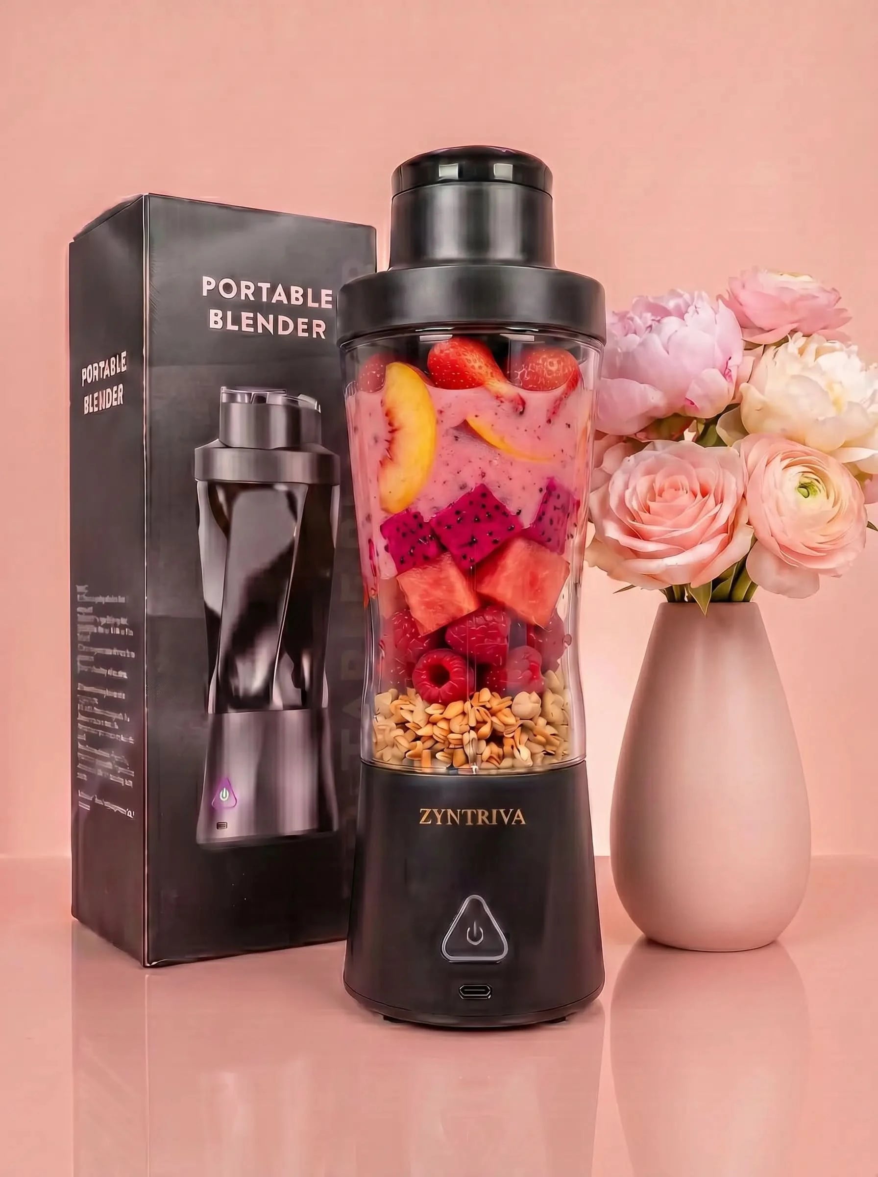 Mini Portable Blender 700mL, 6000mAh