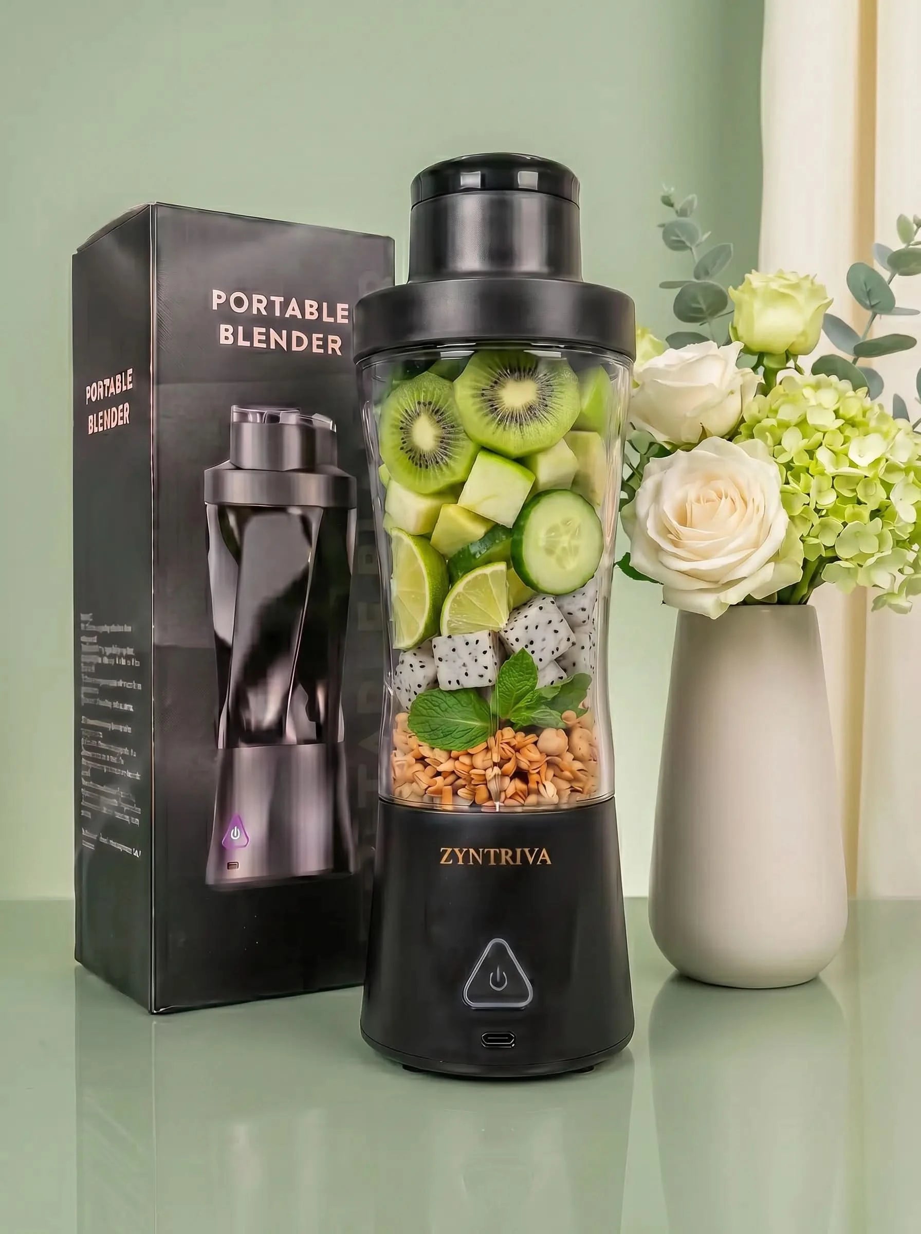 Mini Portable Blender 700mL, 6000mAh