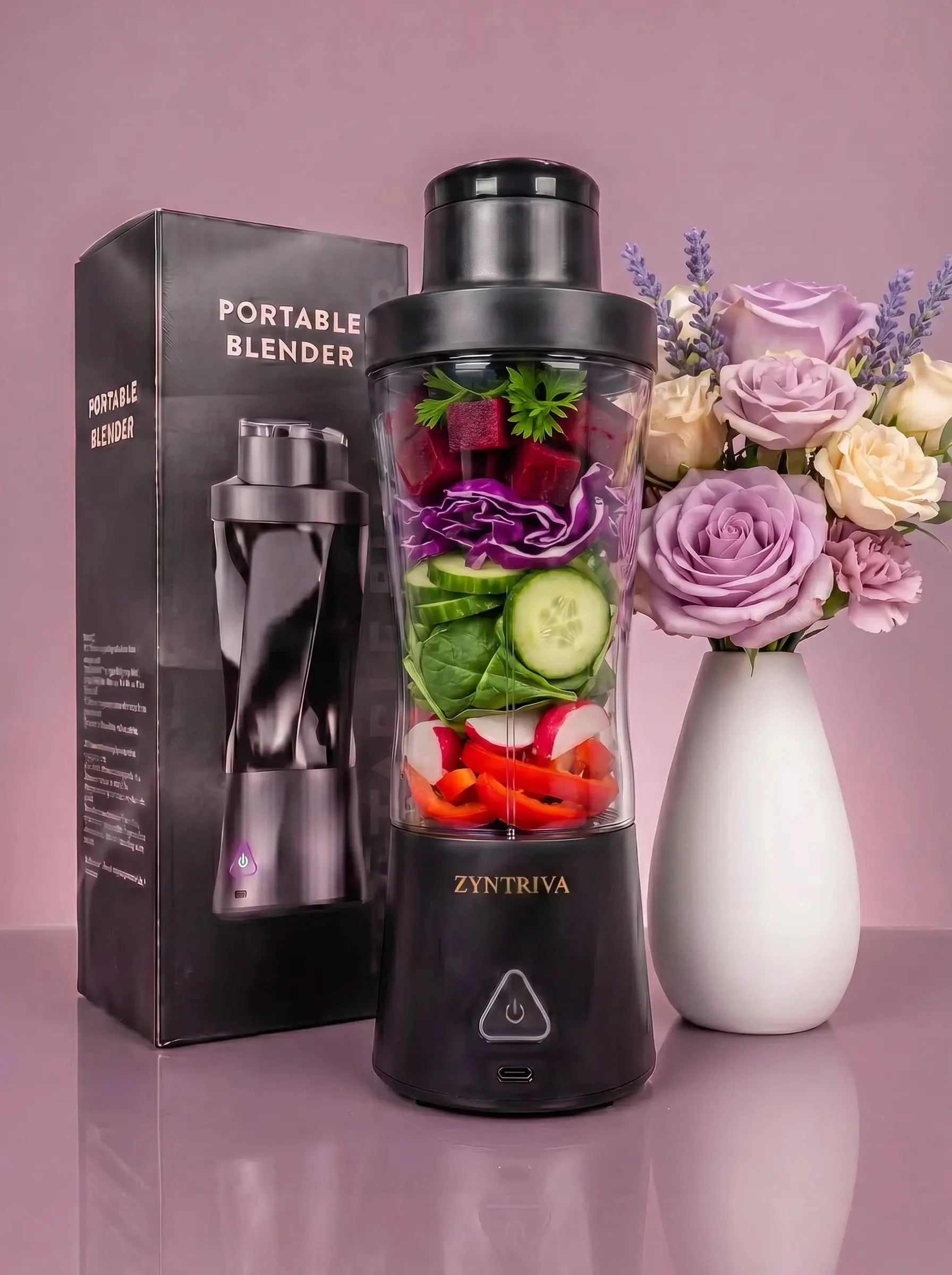 Mini Portable Blender 700mL, 6000mAh