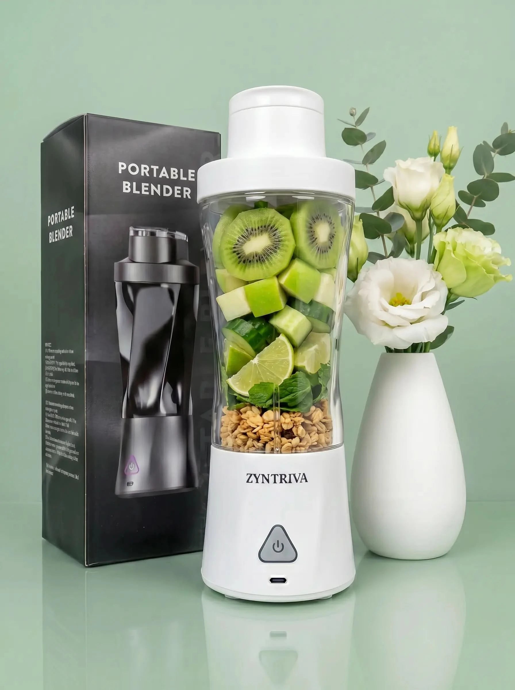 Mini Portable Blender 700mL, 6000mAh