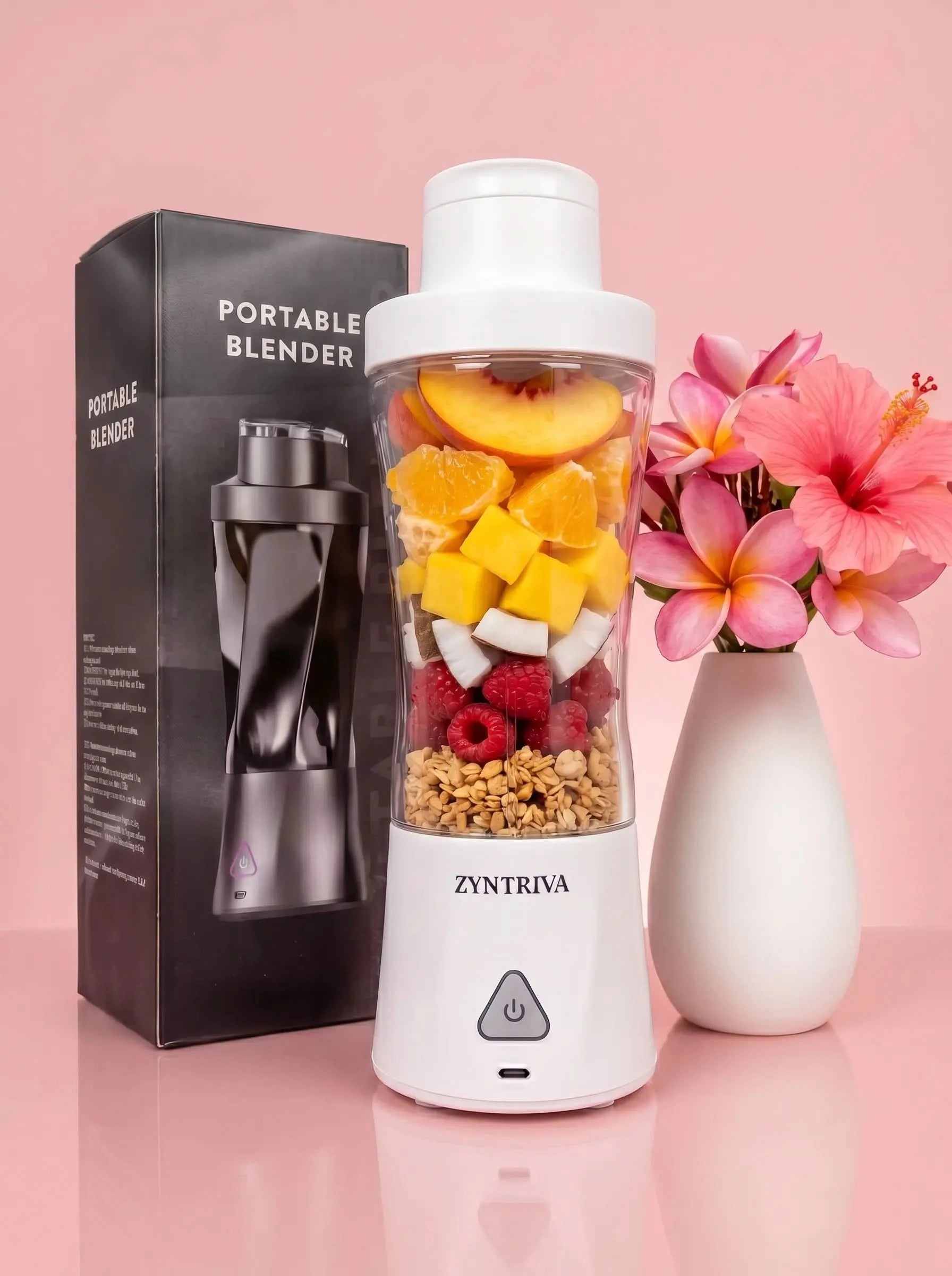 Mini Portable Blender 700mL, 6000mAh
